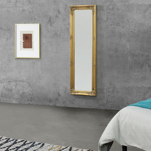 Miroir mural Livorno 132x42 cm Miroir pleine longueur en différentes couleurs [en.casa]