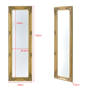 Miroir mural Livorno 132x42 cm Miroir pleine longueur en différentes couleurs [en.casa]