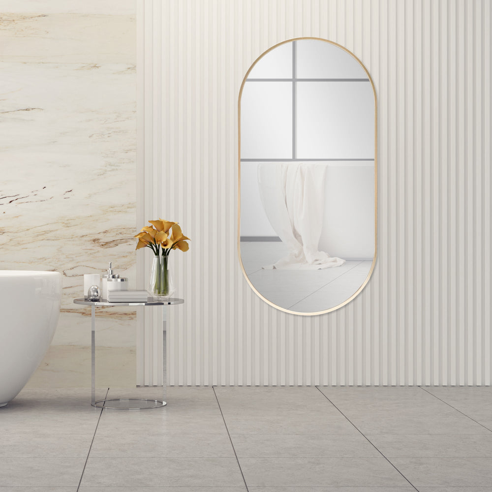 Miroir mural Corato 40x80cm diff. couleurs [en.casa] - premiumXL