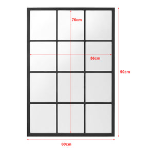 Miroir mural Cupello rectangulaire 90 x 60 cm [en.casa]