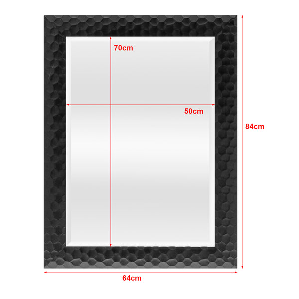 Miroir mural Ocre en différentes couleurs et tailles [en.casa]