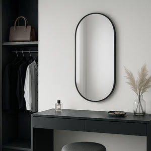 Miroir mural Picciano ovale [en.casa]