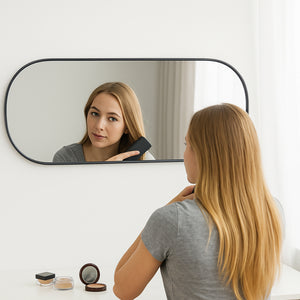 Miroir mural Picciano ovale [en.casa]