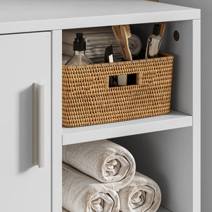 Meuble sous-vasque Kulaik 51 x 60 x 32 cm blanc [en.casa]