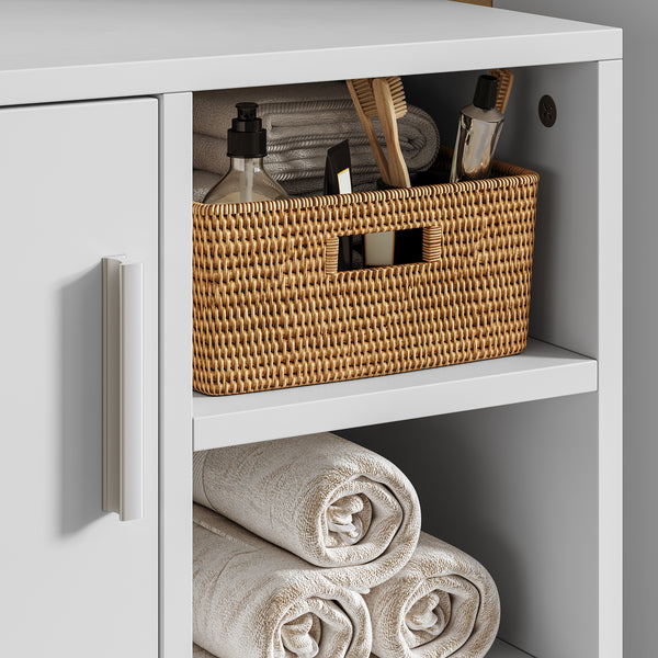 Meuble sous-vasque Kulaik 51 x 60 x 32 cm blanc [en.casa]