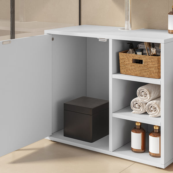 Meuble sous-vasque Kulaik 51 x 60 x 32 cm blanc [en.casa]