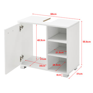 Meuble Sous Lavabo pour Salle de Bain Narvik 56 x 60 x 31 cm [en.casa]