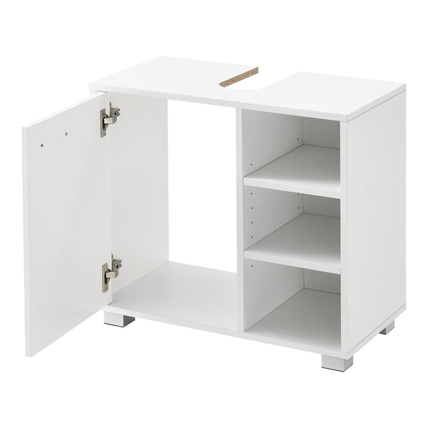 Meuble Sous Lavabo pour Salle de Bain Narvik 56 x 60 x 31 cm [en.casa]
