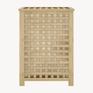 Panier à linge Jystiand bambou [en.casa]