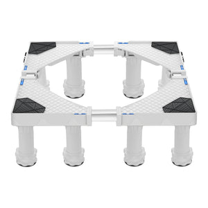 Base Ajustable Kirburg Support à 8 Pieds Pour Soulever Lave-linge Et Réfrigérateur [en.casa]