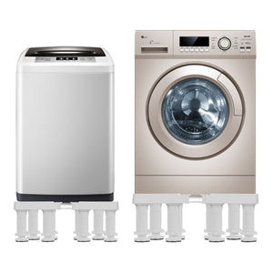 Base Ajustable Kirburg Support à 8 Pieds Pour Soulever Lave-linge Et Réfrigérateur [en.casa]