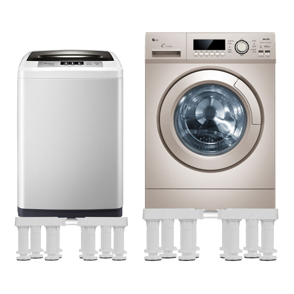 Base Ajustable Kirburg Support à 8 Pieds Pour Soulever Lave-linge Et Réfrigérateur [en.casa]