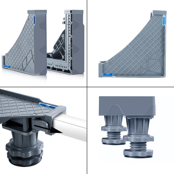 Châssis de machine à laver Marklohe 4 pieds en différentes couleurs [en.casa]