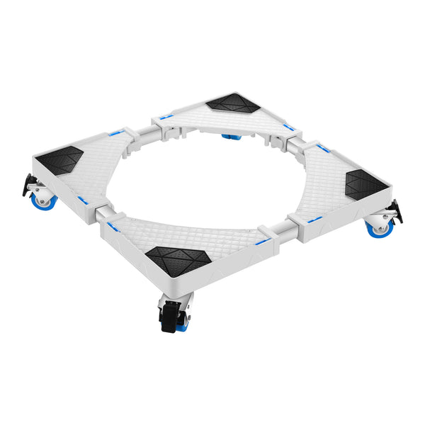 Base réglable Zaberfeld pour machine à laver et réfrigérateur à roulettes [en.casa]