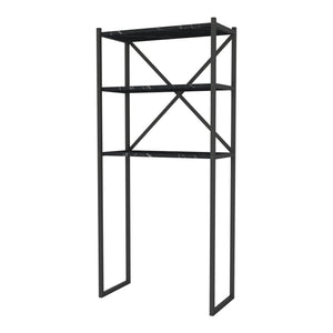 Étagère de salle de bain Askersund à 2 compartiments de rangement 160 x 66 x 34 cm [en.casa]