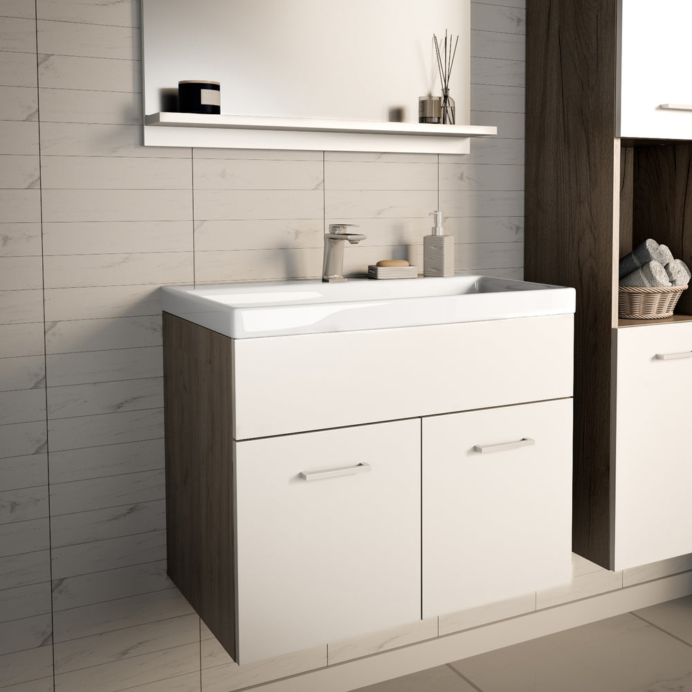 Meuble sous-lavabo avec vasque Krildihana 61 x 40 x 50 cm [en.casa]