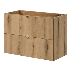 Meuble sous lavabo avec lavabo Newport 80 x 71 x 40 cm aspect chêne [en.casa]