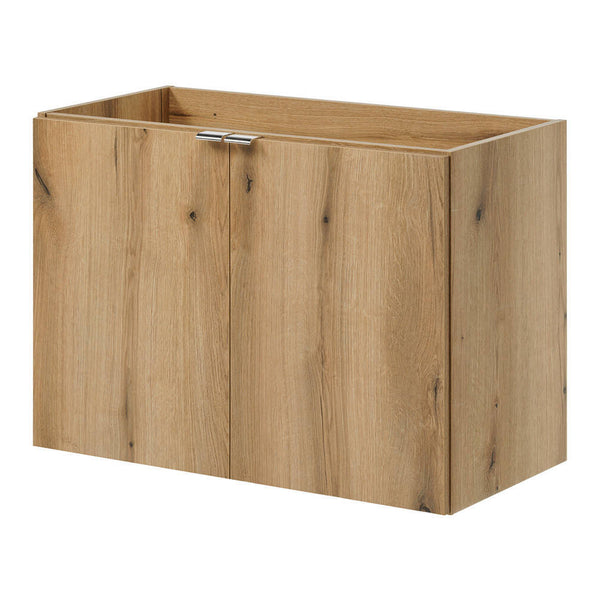 Meuble-lavabo Skelbolu avec portes 80x71x40 cm [en.casa]