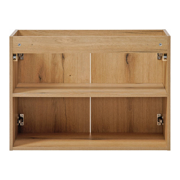 Meuble-lavabo Skelbolu avec portes 80x71x40 cm [en.casa]