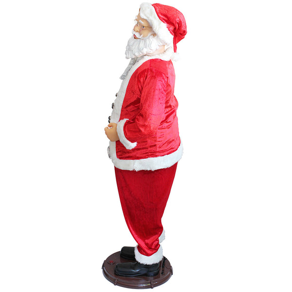 Père Noël géant karaoké / musical tailles différentes [lux.pro] 