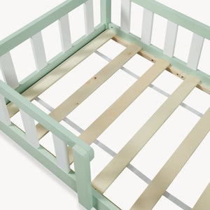 Lit d'enfant en forme de maison Treviolo bois de pin [en.casa]