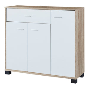 Commode Bobeck panneau de particules 72 x 80 x 28 cm [en.casa]