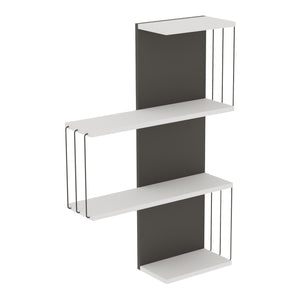 Étagère murale Bengtsfors 62x19x96 cm [en.casa]