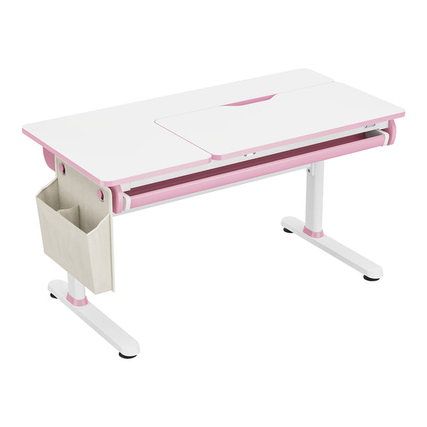 Bureau enfant réglable en hauteur Kuosa 120 x 60 cm [en.casa]
