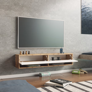 Meuble TV Laitila à porte [en.casa]