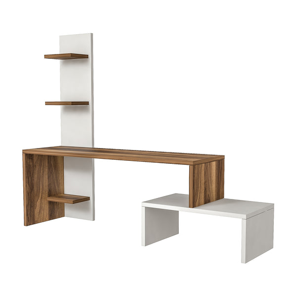 Table TV Hörby avec étagère [en.casa]