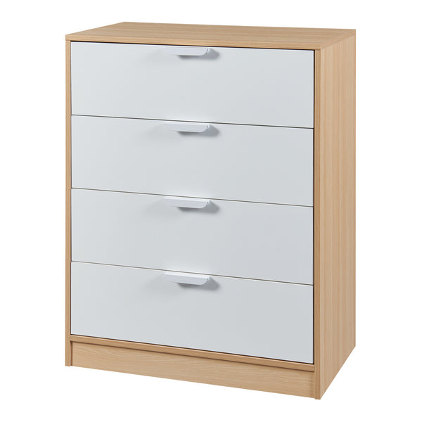 Commode Varkaus MDF effet chêne [en.casa]