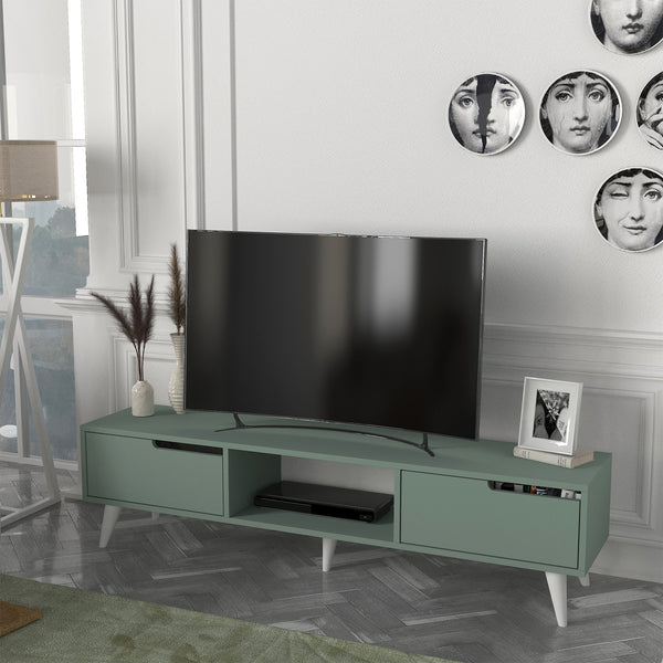 Meuble TV Kullila 160x35x40 cm [en.casa]