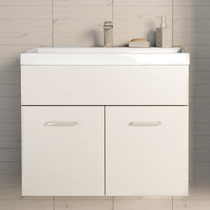 Meuble sous-lavabo avec vasque Krildihana 61 x 40 x 50 cm [en.casa]