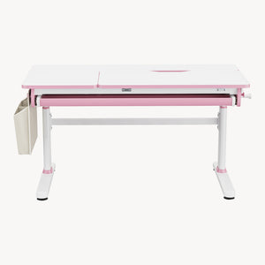 Bureau enfant réglable en hauteur Kuosa 120 x 60 cm [en.casa]