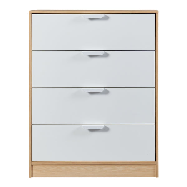 Commode Varkaus MDF effet chêne [en.casa]