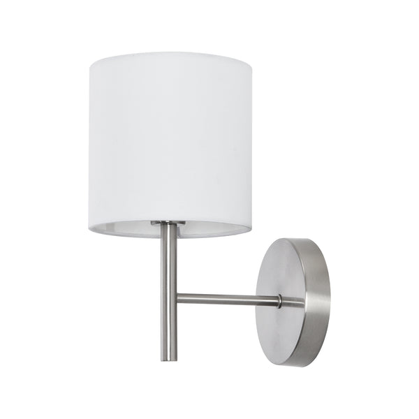 Applique murale Winsford E14 27 x 15 x 21 cm argent blanc lux.pro