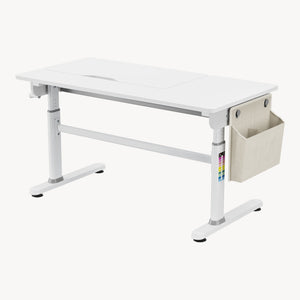 Bureau enfant réglable en hauteur Kuosa 120 x 60 cm [en.casa]