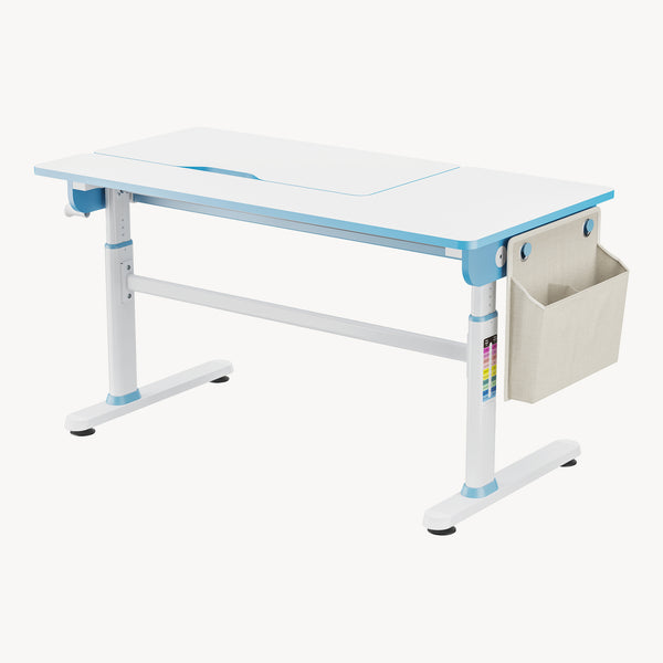 Bureau d'enfant réglable en hauteur Kuosa [en.casa]
