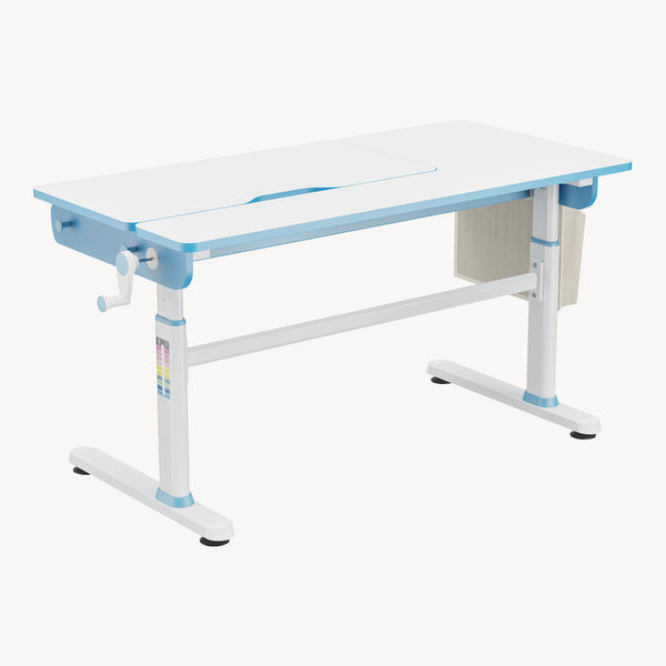 Bureau d'enfant réglable en hauteur Kuosa [en.casa]