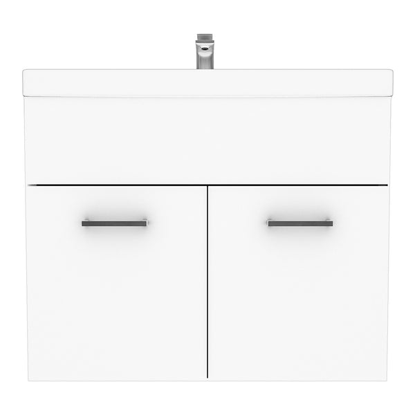 Meuble sous-lavabo avec vasque Krildihana 61 x 40 x 50 cm [en.casa]
