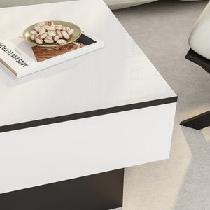 Table basse extensible Lens [en.casa]