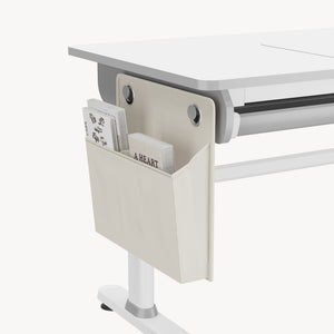 Bureau enfant réglable en hauteur Kuosa 120 x 60 cm [en.casa]