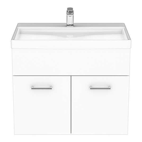 Meuble sous-lavabo avec vasque Krildihana 61 x 40 x 50 cm [en.casa]