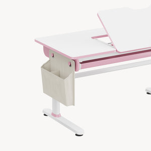 Bureau enfant réglable en hauteur Kuosa 120 x 60 cm [en.casa]