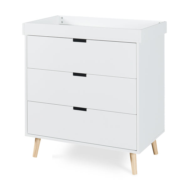 Commode à langer Sallinrar avec matelas à langer amovible [en.casa]