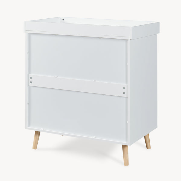Commode à langer Sallinrar avec matelas à langer amovible [en.casa]