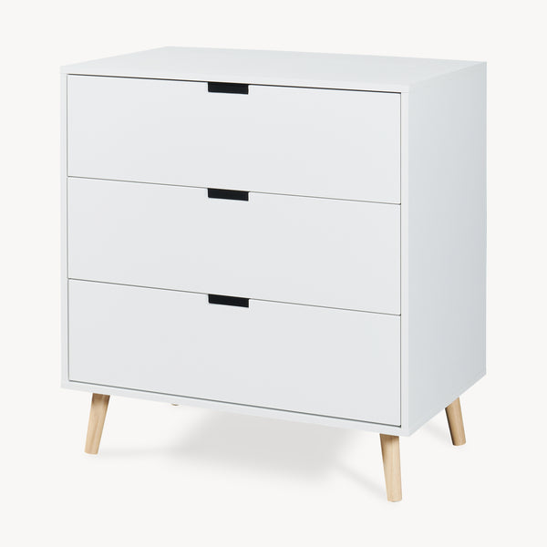 Commode à langer Sallinrar avec matelas à langer amovible [en.casa]