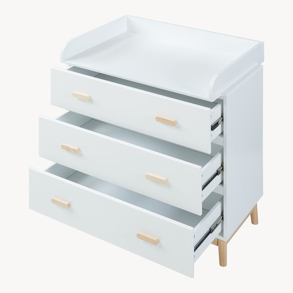 Commode à langer Sarievn 100 x 80 x 53 cm [en.casa]