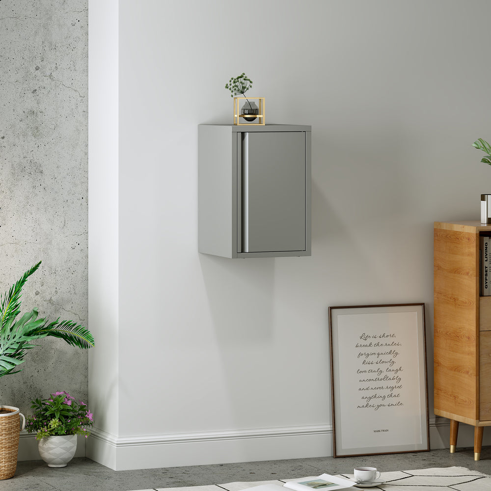 Armoire murale Burlöv 50x33x35 cm acier [en.casa]