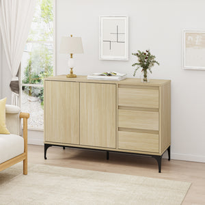 Buffet Kistiandi 77 x 120 x 40 cm [en.casa] 